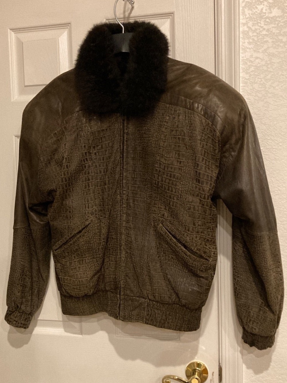 Alan Michael bomber jacket vintage 90s like new three and one jacket closet
